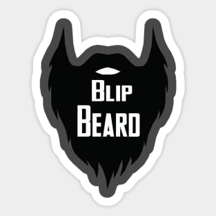 Blip Beard Sticker